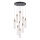 LED Lustr na lanku VIAL LED/60W/230V 3000K