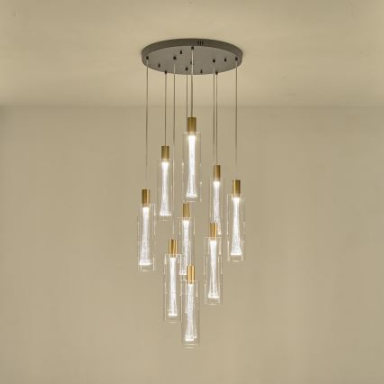 LED Lustr na lanku VIAL LED/60W/230V 3000K