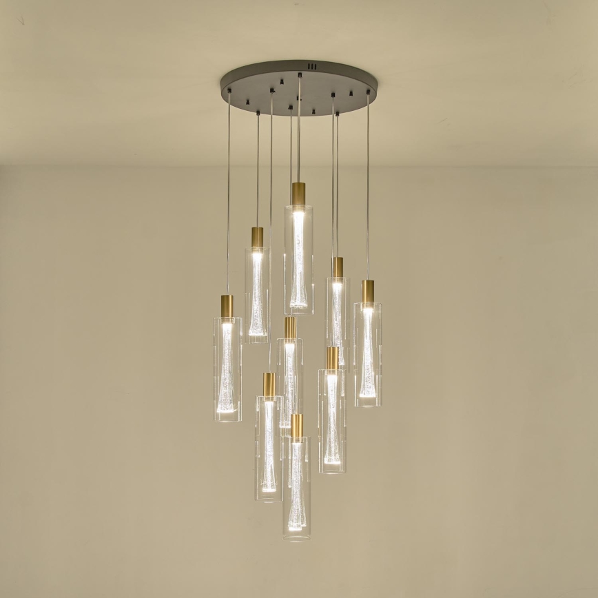 LED Lustr na lanku VIAL LED/60W/230V 3000K