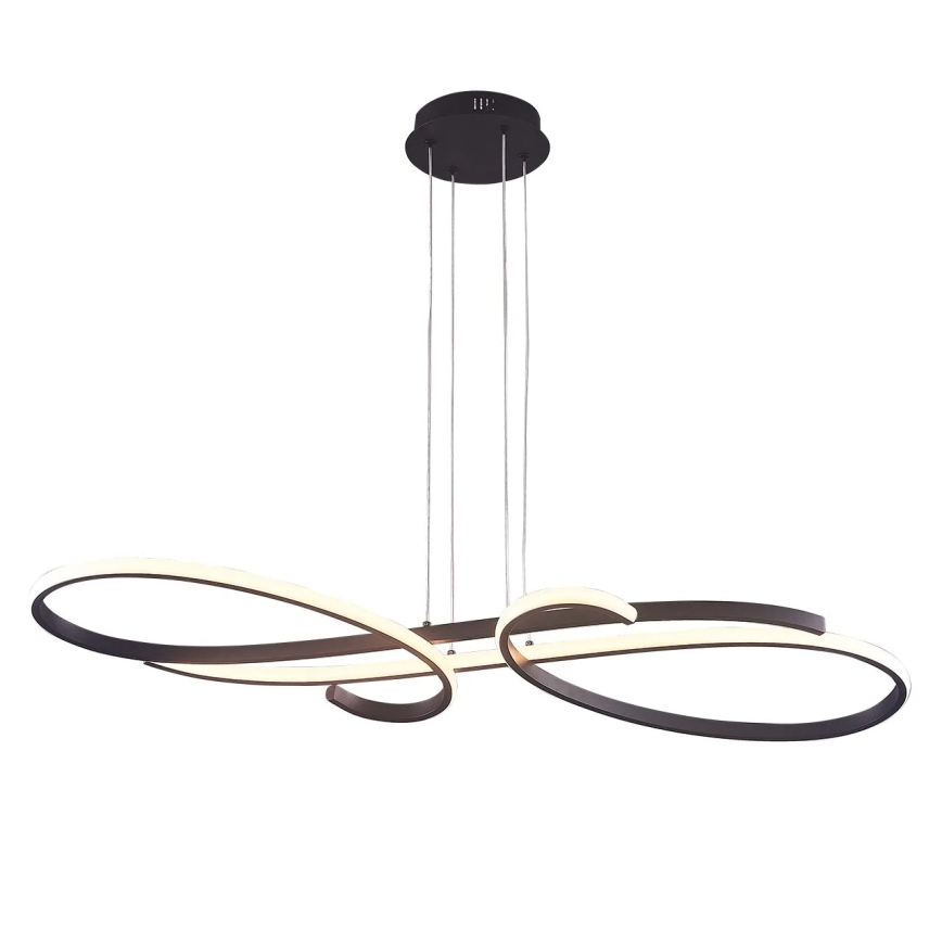 LED Lustr na lanku VIOLIN LED/40W/230V černá