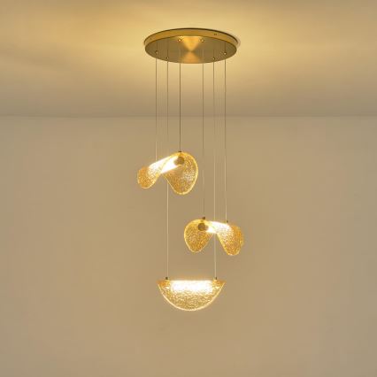 LED Lustr na lanku WAVES LED/6W/230V 3000K