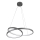 LED Lustr na lanku ZEFIRA LED/40W/230V 4000K pr. 50 cm antracit