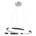LED Lustr na lanku ZEFIRA LED/40W/230V 4000K pr. 50 cm lesklý chrom