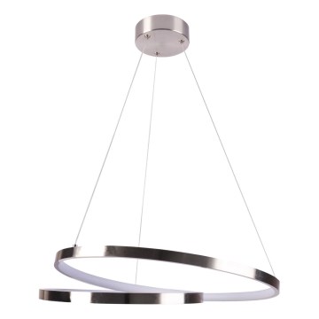 LED Lustr na lanku ZEFIRA LED/40W/230V 4000K pr. 50 cm lesklý chrom