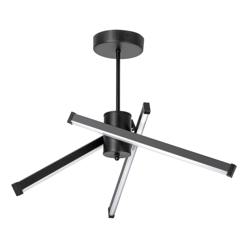 LED Lustr na tyči 3xLED/10W/230V 3000-6500K pr. 62 cm černá