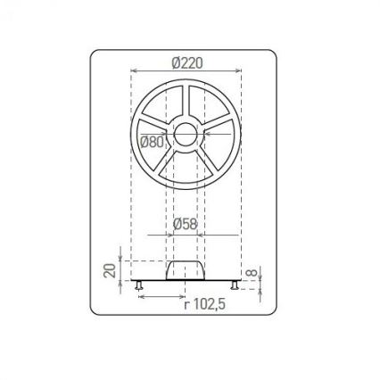 LED Modul LED/18W/230V