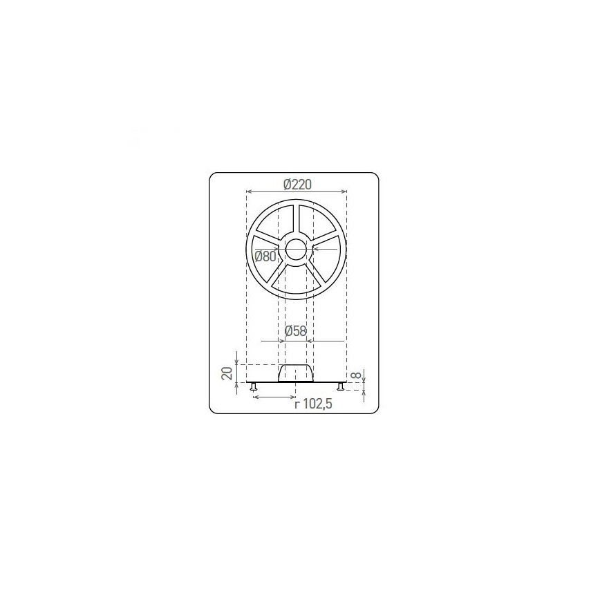 LED Modul LED/18W/230V