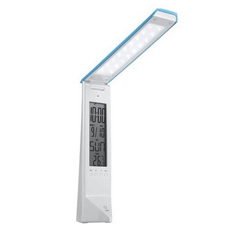 LED Multifunkční stmívatelná stolní lampa DAISY LED/1,6W/USB bílo-modrá 600 mA