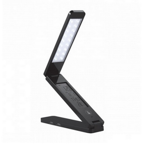 LED Multifunkční stolní lampa USB LED LED/1,5W/USB černá 800 mA