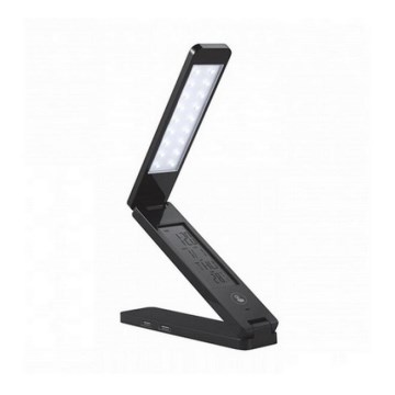 LED Multifunkční stolní lampa USB LED LED/1,5W/USB černá LED Multifunkční stolní lampa USB LED LED/1,5W/USB černá