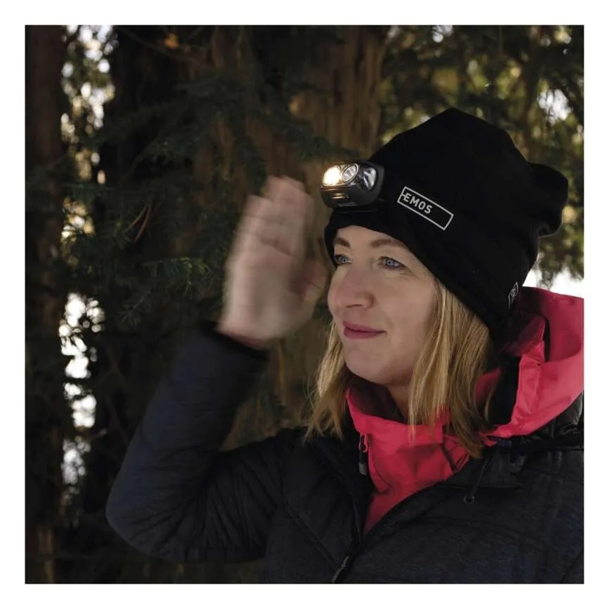 LED Nabíjecí čelovka LED/USB 1200 mAh