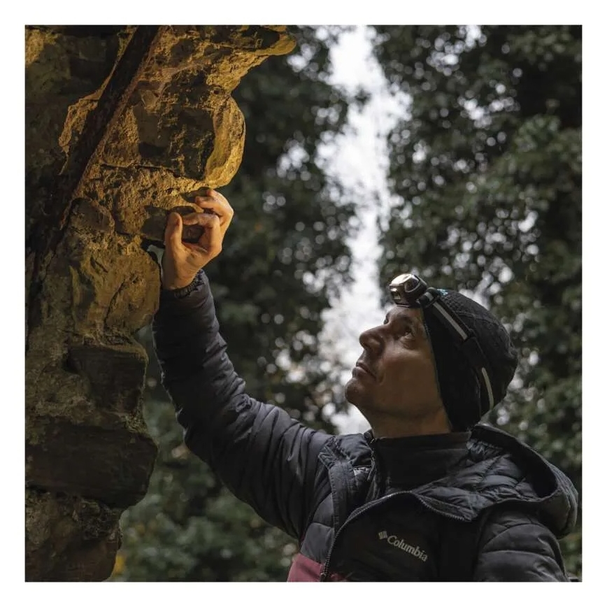 LED Nabíjecí čelovka LED/USB 1200 mAh