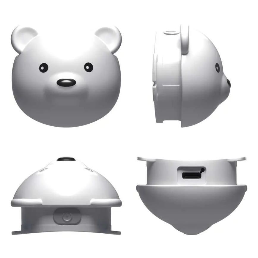 LED Nabíjecí čelovka LED/USB 500 mAh medvěd