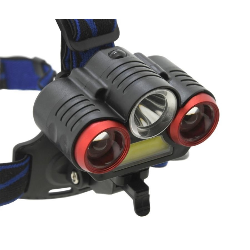 LED Nabíjecí čelovka LED/USB 670lm