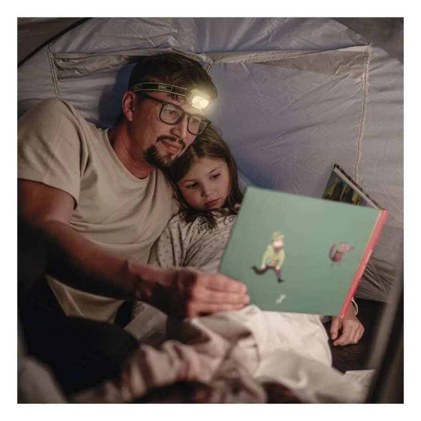 LED Nabíjecí čelovka LED/USB IP43 800 mAh