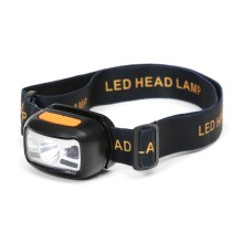 LED Nabíjecí čelovka s červeným světlem LED/3W/230V