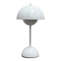 LED Nabíjecí dotyková stolní lampa COSTA LED/3W/5V 2400 mAh 3000-6000K bílá