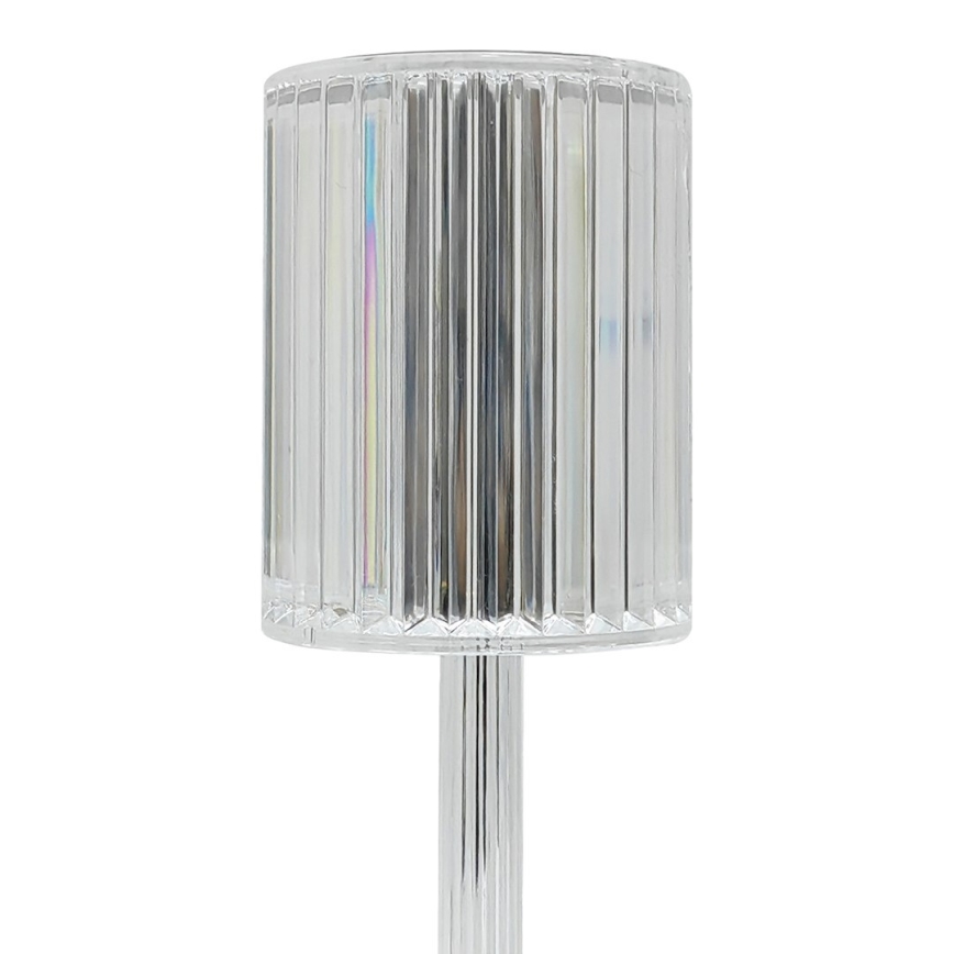 LED Nabíjecí dotyková stolní lampa SIMPLE LED/1W/5V 2400 mAh 3000-6000K čirá