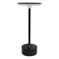 LED Nabíjecí dotyková stolní lampa TAVOLO LED/2,5W/5V 2400 mAh 3000-6000K černá