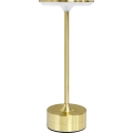 LED Nabíjecí dotyková stolní lampa TAVOLO LED/2,5W/5V 2400 mAh 3000-6000K zlatá