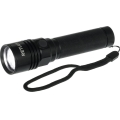LED Nabíjecí hliníková svítilna LED/3W/2000 mAh IPX4 černá
