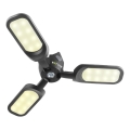 LED Nabíjecí kempingová svítilna se solárním panelem LED/3W/1600 mAh IPX4