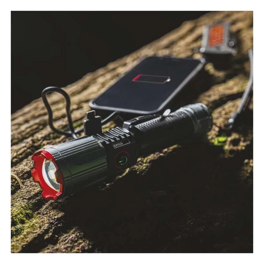 LED nabíjecí kovová svítilna LED/5V 3000 lm 5000 mAh IP43