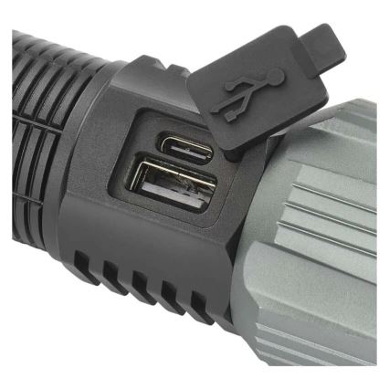 LED nabíjecí kovová svítilna LED/5V 3000 lm 5000 mAh IP43