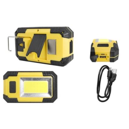 LED Nabíjecí reflektor LED/10W/4000 mAh 6000K IP44