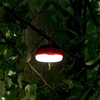 LED Stmívatelná nabíjecí solární svítilna s funkcí powerbanky LED/3W/5V 3000/4000/6500K IPX6 500 lm 2000 mAh