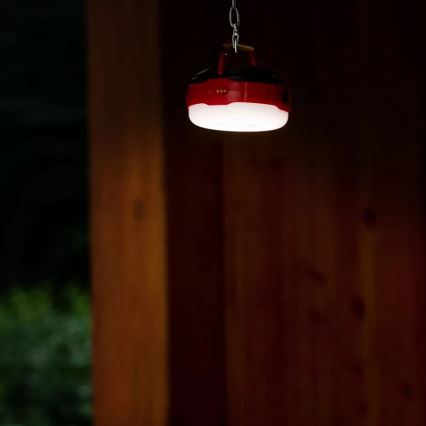 LED Stmívatelná nabíjecí solární svítilna s funkcí powerbanky LED/3W/5V 3000/4000/6500K IPX6 500 lm 2000 mAh