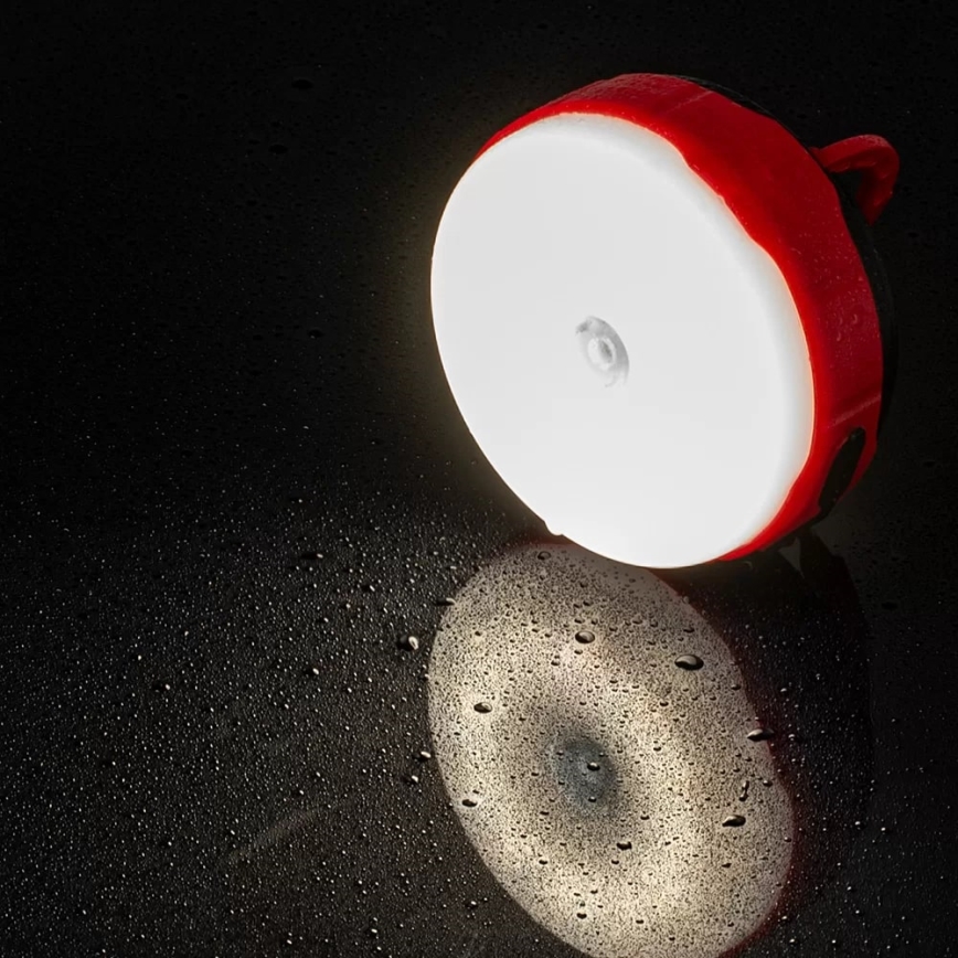 LED Stmívatelná nabíjecí solární svítilna s funkcí powerbanky LED/3W/5V 3000/4000/6500K IPX6 500 lm 2000 mAh