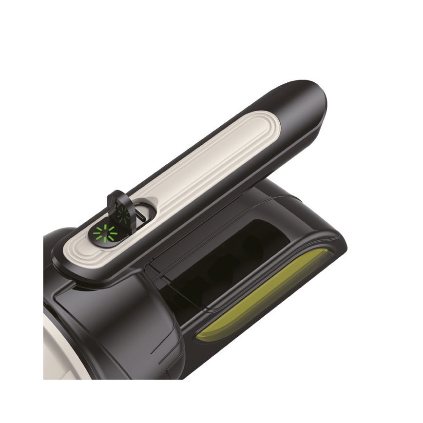 LED Nabíjecí svítilna 2xLED/3W/5V 210 lm 1200 mAh černá