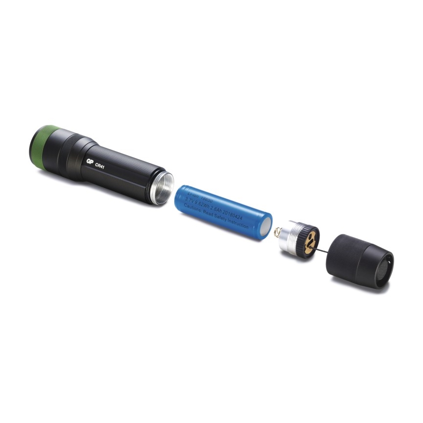 LED nabíjecí svítilna GP DISCOVERY CR41 LED/Li-lon 3,7V IPX7