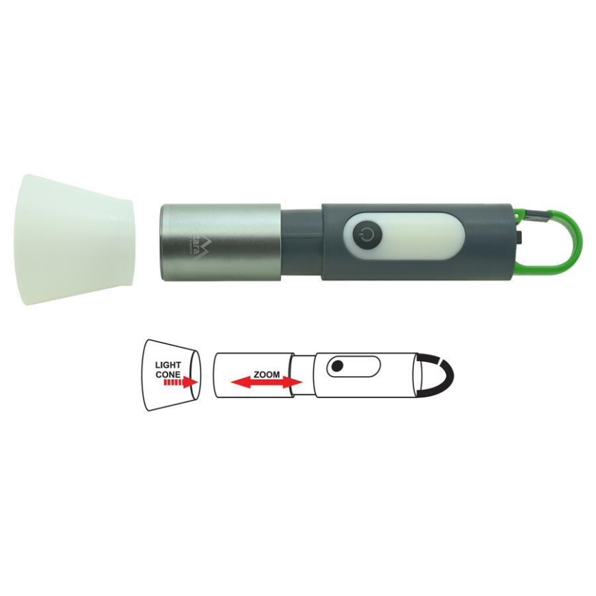LED Nabíjecí svítilna LED/10W/3,7V 750 lm 10h