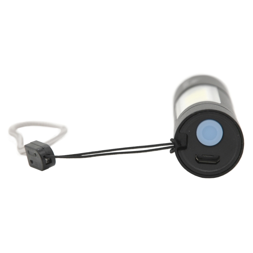 LED Nabíjecí svítilna LED/400mAh černá