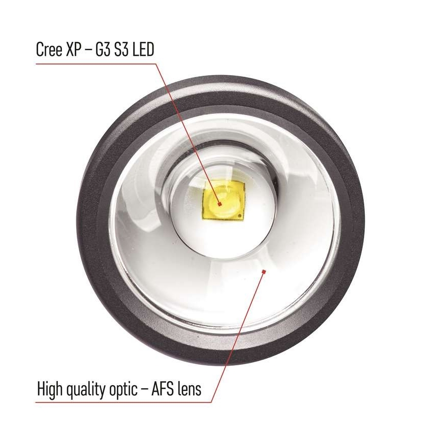 LED Nabíjecí svítilna LED/USB/3,7V IP65 600lm