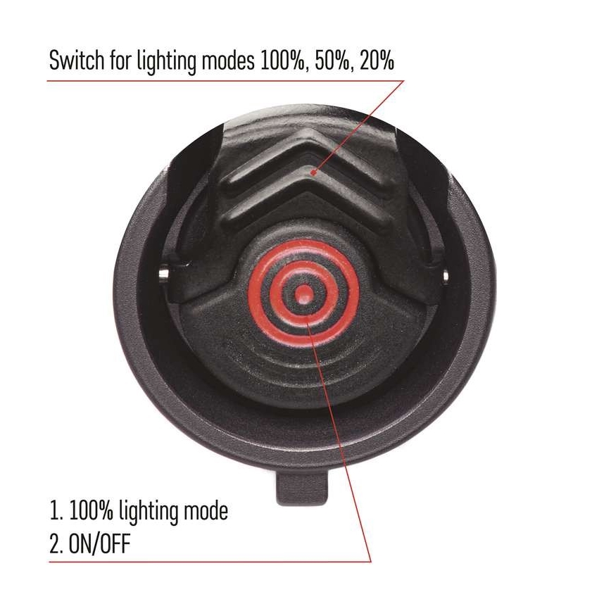 LED Nabíjecí svítilna LED/USB/3,7V IP65 600lm