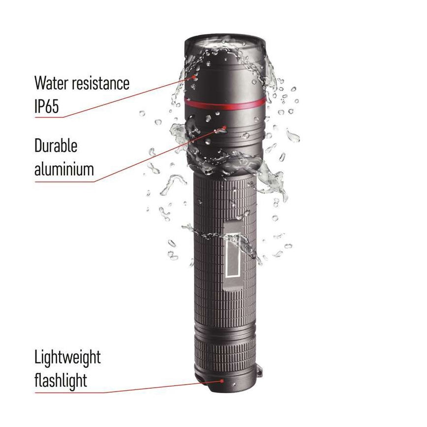 LED Nabíjecí svítilna LED/USB/3,7V IP65 600lm