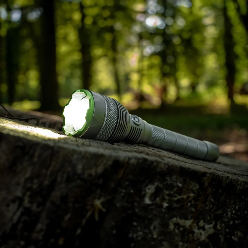 LED Stmívatelná nabíjecí svítilna s funkcí powerbanky LED/5V IPX7 10000 lm 2600 mAh