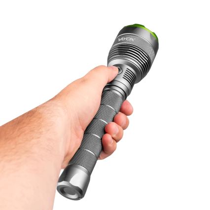 LED Stmívatelná nabíjecí svítilna s funkcí powerbanky LED/5V IPX7 10000 lm 2600 mAh
