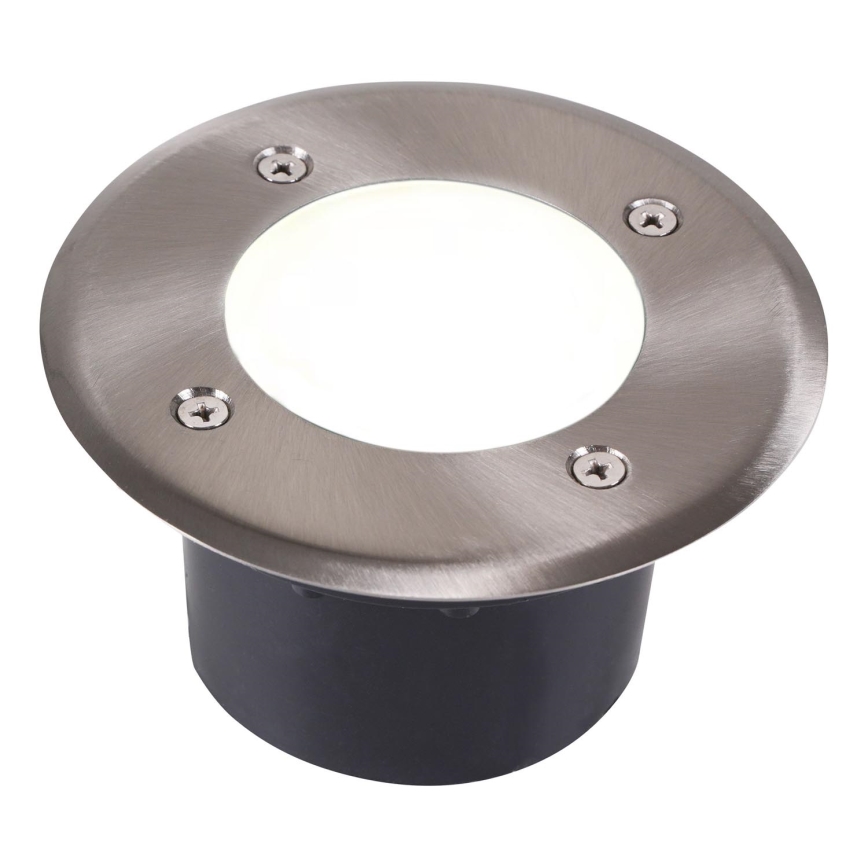 LED Nájezdové svítidlo MIVO LED/3W/230V pr. 12 cm IP67 matný chrom