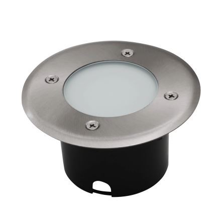 LED Nájezdové svítidlo MIVO LED/3W/230V pr. 12 cm IP67 matný chrom