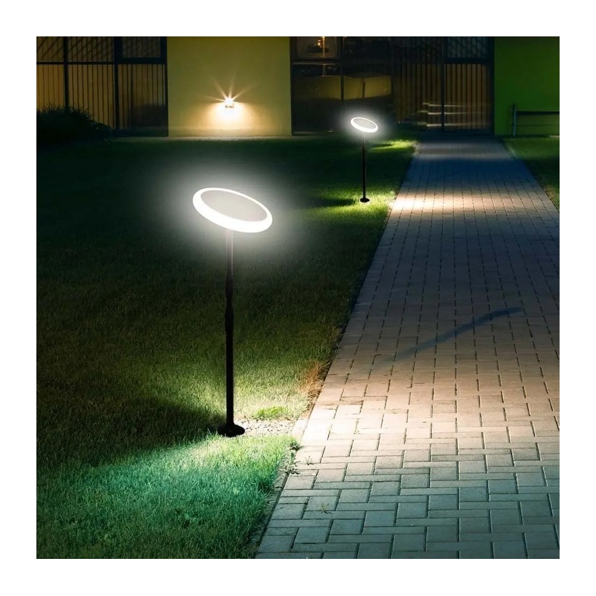 LED Nastavitelná solární lampa GARDEN LED/8W/5V 60-129 cm 4000K IP65 2000 mAh