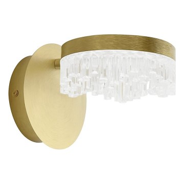 LED Nástěnná lampa LED/4W/230V zlatá