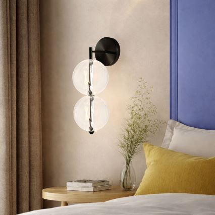LED Nástěnná lampa PLAYA LED/10W/230V černá