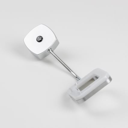 LED Nástěnná lampička do zásuvky LED/3,2W/230V matný chrom