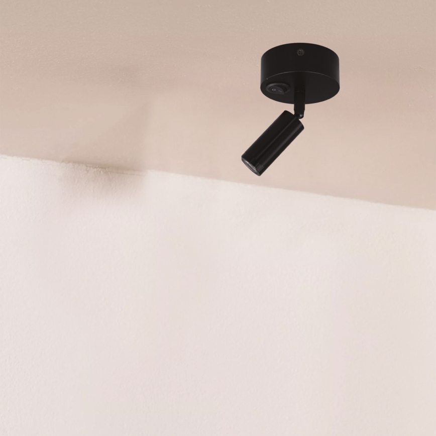 LED Nástěnné bodové svítidlo ARISTON LED/3W/230V 3000K černá