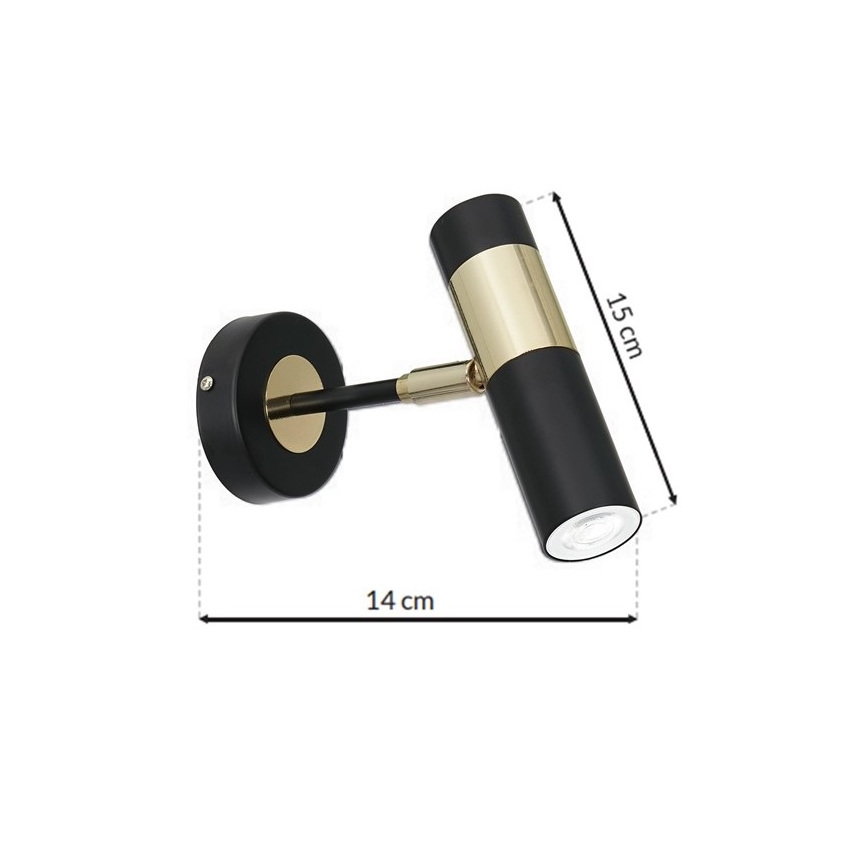 LED Nástěnné bodové svítidlo DALLAS 1xGU10/3W/230V