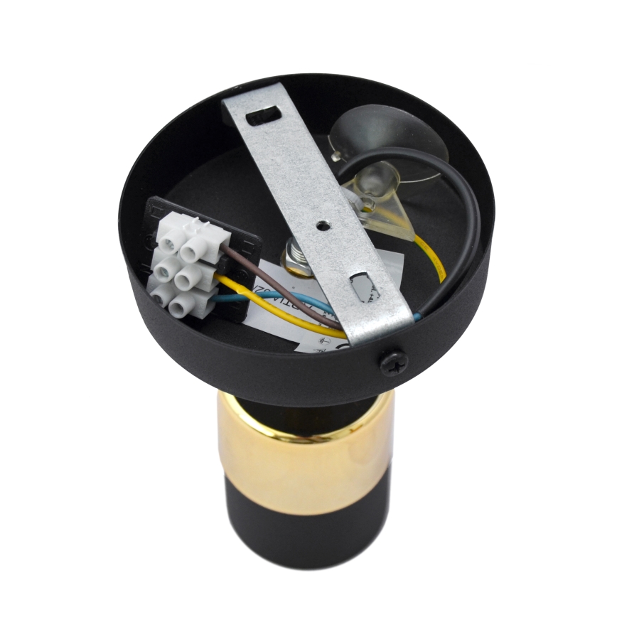 LED Nástěnné bodové svítidlo TUBSSON 1xGU10/4,8W/230V černá/zlatá